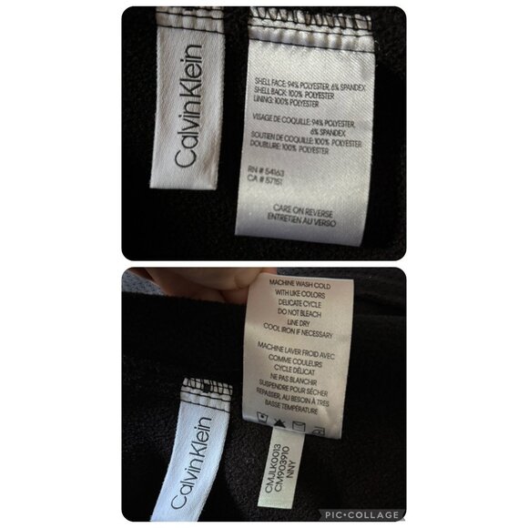 CALVIN KLEIN WATER RESISTANT FULL ZIP JACKET MEN SIZE S BLUE - Picture 12 of 12